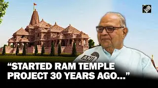 Ayodhya Ram Mandir Architect divulges his 30-year-long journey of being associated with the project