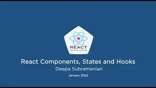 React components, states and hooks - core features