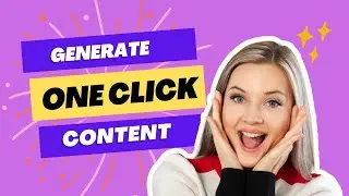 WOW! Generate High-Quality Content In 1 CLICK By Jasper AI [One Shot Blog Post]