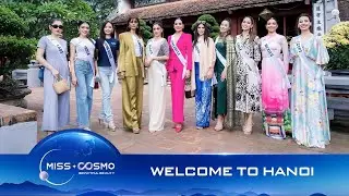 MOMENT OF MISS COSMO 2024 | WELCOME TO HANOI