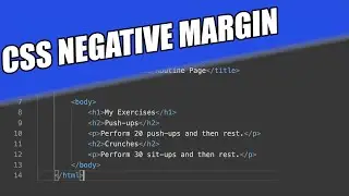 CSS Negative Margin Tutorial