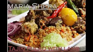 UZBAKI KABULI PULAO RECIPE- Uzbek Osh- Uzbek palov- Uzbek Restaurant Style-afghani recipes