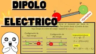 🛑Dipolo eléctrico con ejemplos