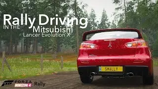 [Forza Horizon 4] - Rally racing in the Mitsubishi Evo X.