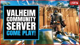 🔴 THE BEST SURVIVAL GAME IN 2021! VALHEIM OPEN COMMUNITY SERVER