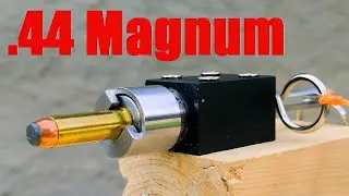 Exploding OUTSIDE a Gun BARREL. .44 Remington Magnum