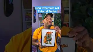 Procreate Tutorials For Beginners! (Pt.1) #art #procreate #shorts