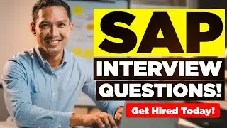 SAP INTERVIEW QUESTIONS & ANSWERS! (How to Pass an SAP Job Interview!)