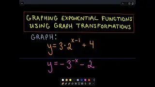 Graphing Exponential Functions w/ Graph Transformations