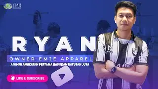 Ryantara Alumni IPB Internasional Angkatan Pertama, Hasilkan Ratusan Juta Rupiah Dari Bisnis Jersey