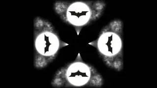 Bat Signal Hologram Pyramid 3D