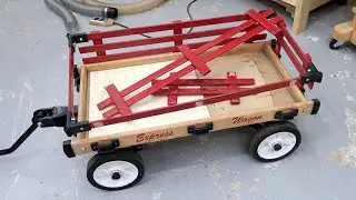 Fixing a kids wagon, plus a trailer hitch