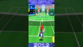 EVOLUTION OF MARIO TENNIS #shorts