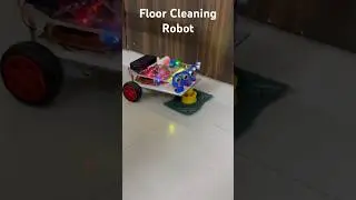 Floor Cleaning Robot #diy_project #arduino_project #electronics #technology #esp8266_project #diy