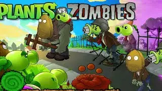 CRAZY ZOMBOTANY 2 VS GATLING ZOMBIE | Plants vs Zombies