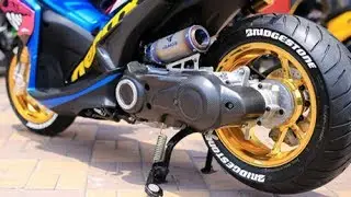 Again, Full Modifikasi Yamaha Aerox 155 VVA 2017