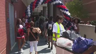 Freshman class moves into Howard University