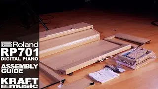 Roland RP701 Digital Piano - Assembly