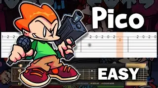 Pico - Friday Night Funkin - Guitar tutorial (TAB)