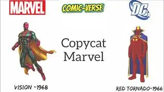 Marvel and DC Copycat Characters