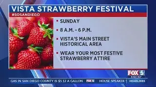 Vista Strawberry Festival taking place Memorial Day weekend