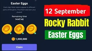 Rocky Rabbit Easter Eggs 12 September | Rocky Rabbit Daily Combo Today 12 September 2024