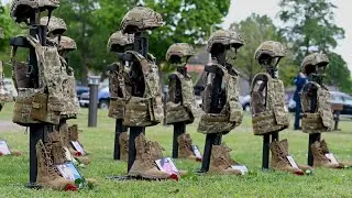 Watch US Airmen Salute Fallen Defenders: National Police Week at RAF Lakenheath