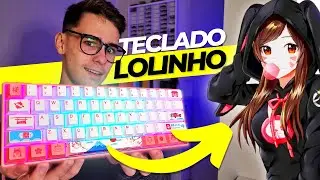 O Teclado Mecanico MAIS LOLIZINHO 60% RGB Custo Beneficio 2021 - MELHOR Teclado GAMER