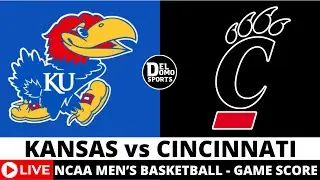 KANSAS VS CINCINNATI LIVE | NCAAM Basketball Play-by-Play Game Score 🏀 | Jan 11, 2025