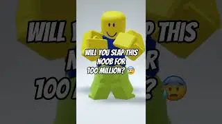 Would you slap me for 100 million robux? 🥺💔