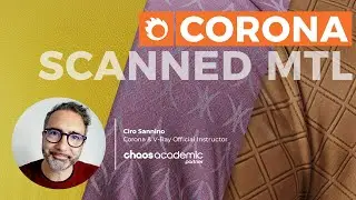 Corona Scanned Materials | Corona Tutorial