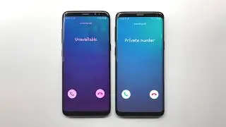 Samsung Galaxy S8 vs Galaxy S9 Unknown / Private Incoming Call Over the Horizon Ringtone