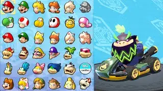 Playable Wonder Bowser Jr. in Mario Kart 8 Deluxe! (Turnip Cup)