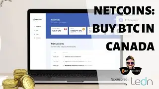 How To Buy Bitcoin In Canada With Netcoins ($10 Free With 1st Purchase)