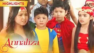 Arlene is annoyed that Annaliza has the same costume as her | Annaliza