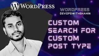 Custom search page for custom post type WordPress