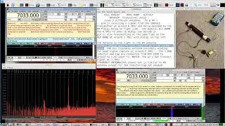full duplex DUAL BAND{ULF & VLF} BPSK63F text messaging: for Cave to Surface Through the Earth COMMs