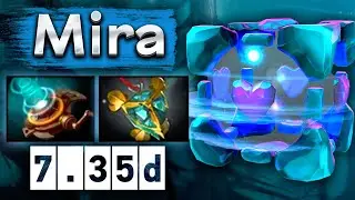 Мира на Виспе с Марси в команде! - Mira IO 7.35 DOTA 2