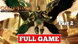 GOD OF WAR CHAINS OF OLYMPUS - Full Walkthrough Complete Game PART 2 [1080p 60fps]
