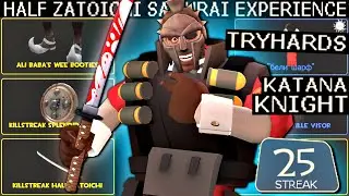 The Katana Knight🔸Half-Zatoichi Demoman Experience (TF2 Gameplay)