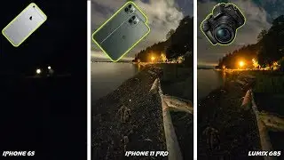 iPhone 11 Pro NIGHT MODE vs MIRRORLESS vs iPhone 6S