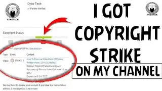 My Main Channel Got Community Guide Line Strike Help Me Plz 😭😭