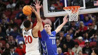 Full chaotic ending of San Diego State vs. Creighton