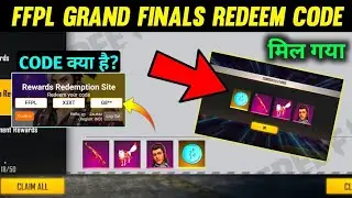 FFPL GRAND FINALS REDEEM CODE | 500K LIVE WATCHING REDEEM CODE TODAY | FFPL REDEEM CODE TODAY |