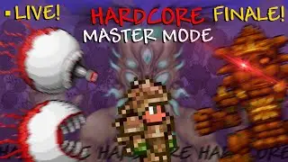 We BEAT HARDCORE TERRARIA!! (MASTER MODE Edition!) (ATTEMPT 3)