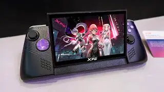 XPG Nia Hands On First Look, & Foveated Rendering, LPCAMM2 Ram, Tilt Screen