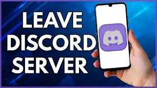 How To Leave Discord Server On Mobile  | Simple Tutorial (2022)