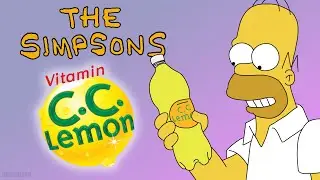 The Simpsons - CC Lemon Commecial CCレモン　シンプソンズ (MISSING FROM SPOT)