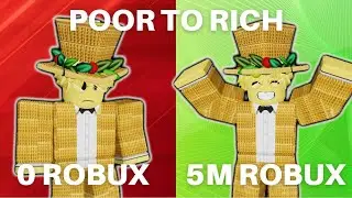 How I Made 5,000,000 Robux In One Year On Roblox!