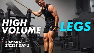 Summer Sizzle Day 5 + High Rep Intense Leg Workout